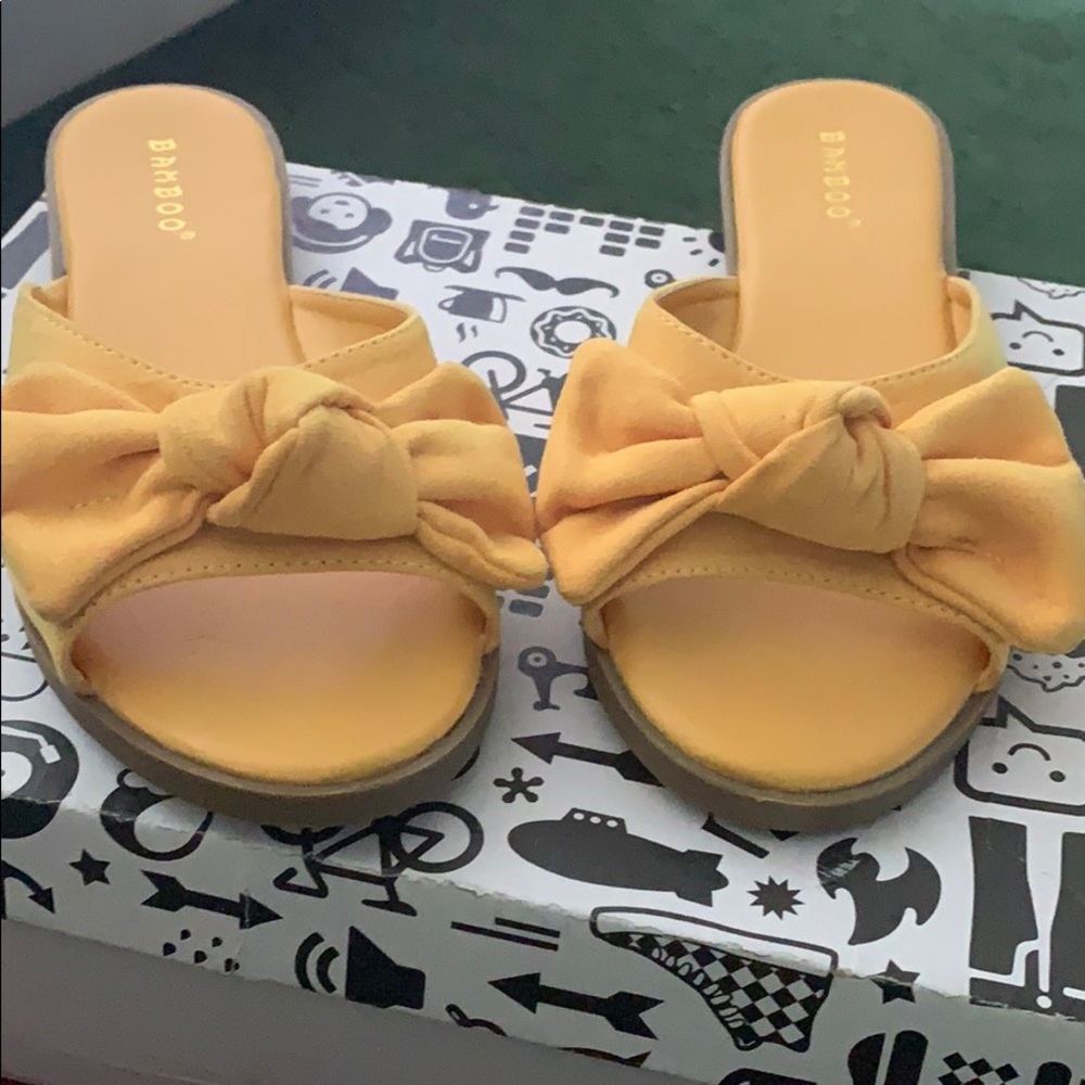 Yellow Bowed Slide